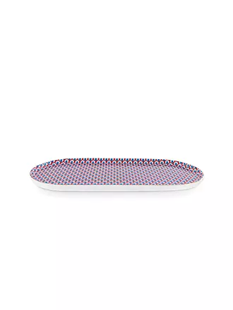 PIP STUDIO | Platte klein 25x12cm FLOWER FESTIVAL Red Light Blue | 